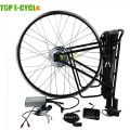 Top e-cycle conjunto completo de kit de motor cc de bicicleta elétrica de 250 W